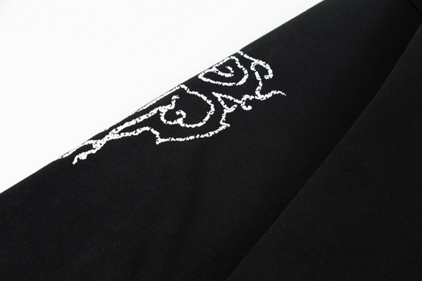 ブランドパーカー素材ディテール